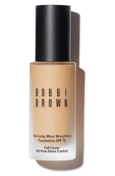 Shop Bobbi Brown Skin Long-wear Weightless Liquid Foundation With Broad Spectrum Spf 15 Sunscreen, 1 oz In W-026 Warm Ivory