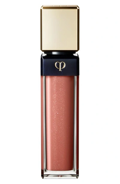 Shop Clé De Peau Beauté Radiant Lip Gloss In Warm Crystal