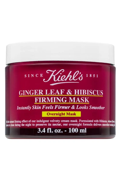 Shop Kiehl's Since 1851 Ginger Leaf & Hibiscus Firming Mask, 3.4 oz