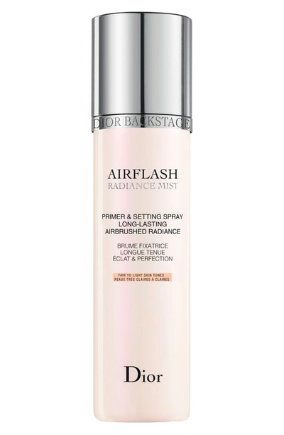 Shop Dior Backstage Airflash Radiance Mist Primer & Setting Spray In 001 Radiance