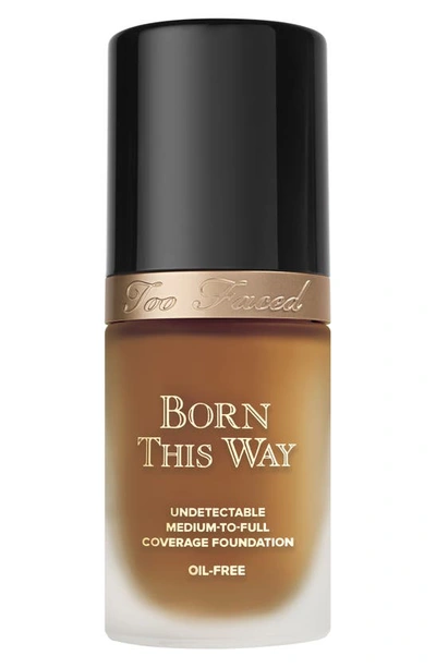 Shop Too Faced Born This Way Foundation In Chestnut