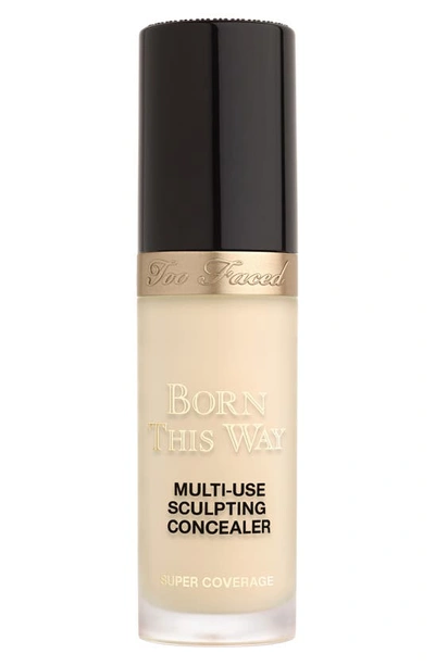 Shop Too Faced Born This Way Super Coverage Concealer, 0.5 oz In Almond