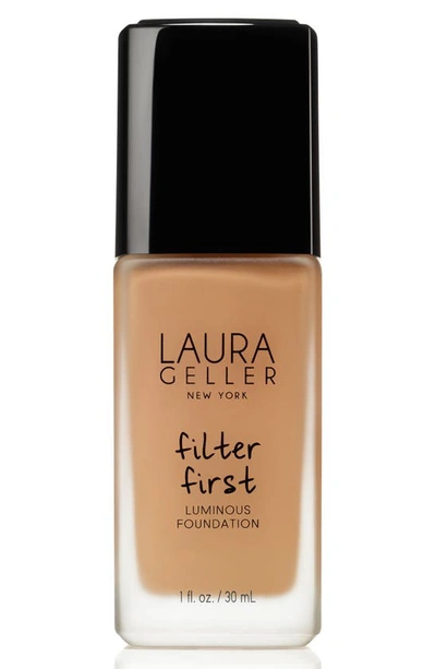 Shop Laura Geller Beauty Filter First Luminous Foundation In Caramel