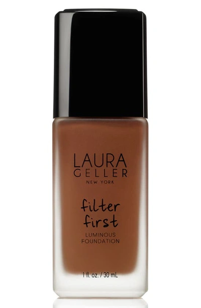 Shop Laura Geller Beauty Filter First Luminous Foundation In Mahogany