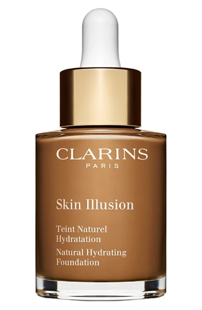 Shop Clarins Skin Illusion Natural Hydrating Foundation In 118 - Sienna