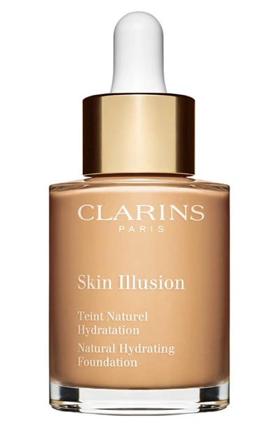 Shop Clarins Skin Illusion Natural Hydrating Foundation In 106 - Vanilla