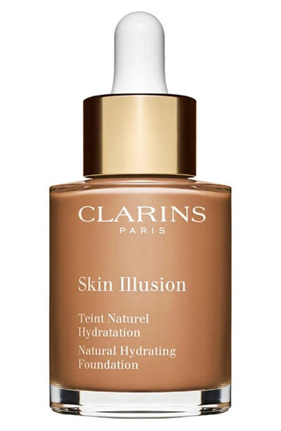 Shop Clarins Skin Illusion Natural Hydrating Foundation In 113 - Chesnut