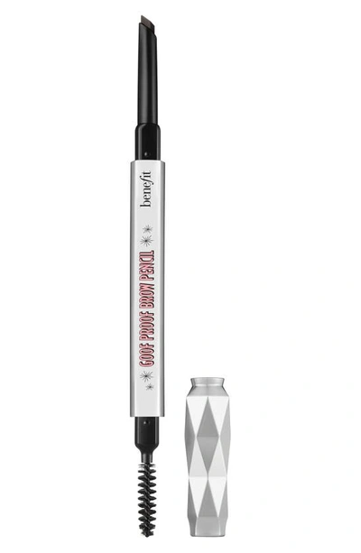 Shop Benefit Cosmetics Benefit Goof Proof Brow Pencil Easy Shape & Fill Pencil, 0.003 oz In 06 Deep/cool Soft Black