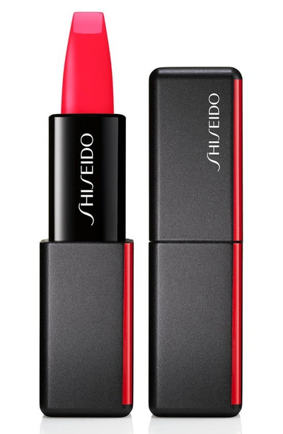 Shop Shiseido Modern Matte Powder Lipstick In Shock Wave