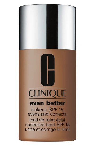 Shop Clinique Even Better™ Makeup Broad Spectrum Spf 15 Foundation In 125 Mahogany