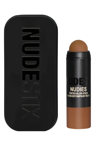 Shop Nudestix Nudies Tinted Blur Stick In Deep 8