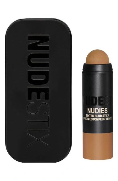 Shop Nudestix Nudies Tinted Blur Stick In Medium 6