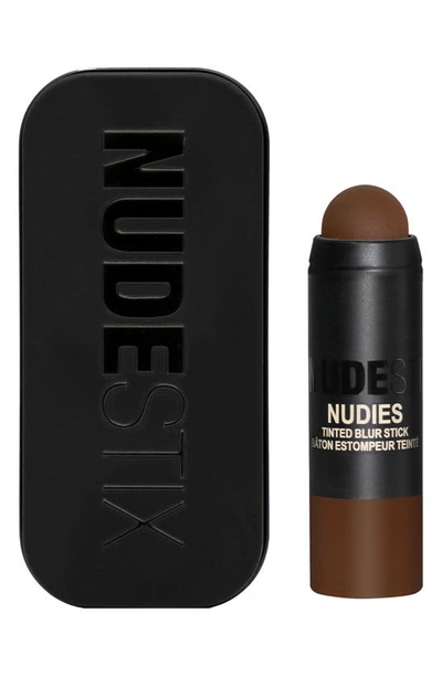 Shop Nudestix Nudies Tinted Blur Stick In Deep 10