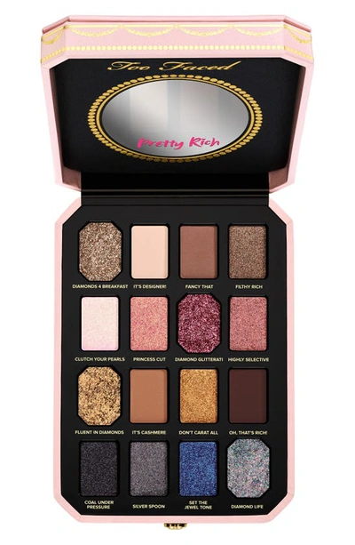 Shop Too Faced Pretty Rich Diamond Light Eyeshadow Palette