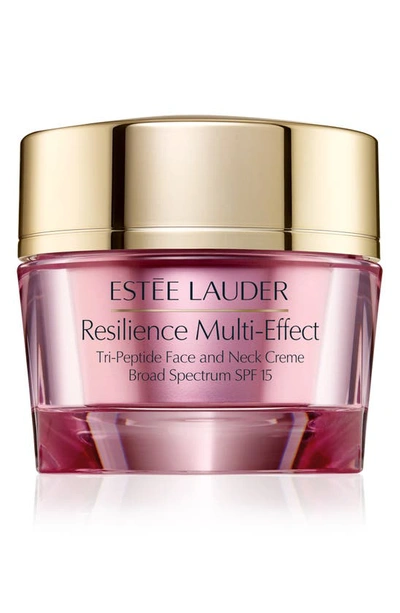 Estée Lauder Resilience Multi-effect Tri-peptide Face & Neck Cream Moisturizer Spf 15 For Normal/com