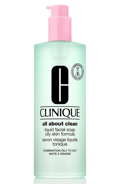 Shop Clinique Jumbo All About Clean™ Liquid Facial Soap In Skin Type 3/4