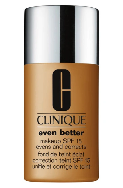 Shop Clinique Even Better™ Makeup Broad Spectrum Spf 15 Foundation In 118 Amber