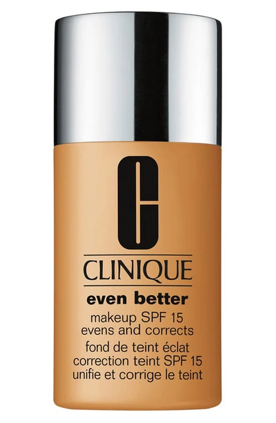 Shop Clinique Even Better™ Makeup Broad Spectrum Spf 15 Foundation In 98 Cream Caramel