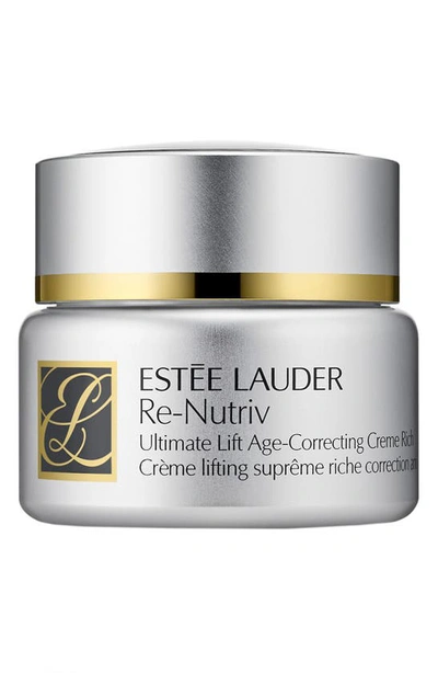 Shop Estée Lauder Re-nutriv Ultimate Lift Age-correcting Crème Rich, 1.7 oz