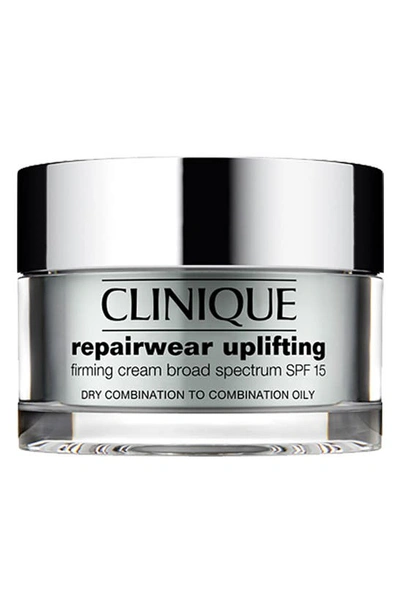 Shop Clinique Repairwear Uplifting Firming Cream Broad Spectrum Spf 15 In Dry Combination