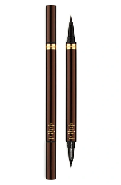 Shop Tom Ford Eye Defining Liquid Liner Pen In Deeper