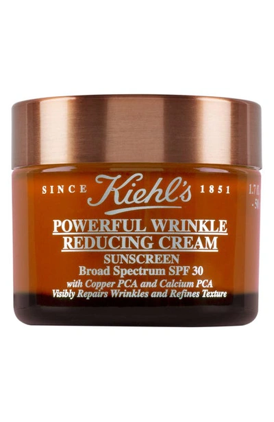 Shop Kiehl's Since 1851 Powerful Wrinkle Reducing Cream Broad Spectrum Spf 30 Sunscreen, 2.5 oz