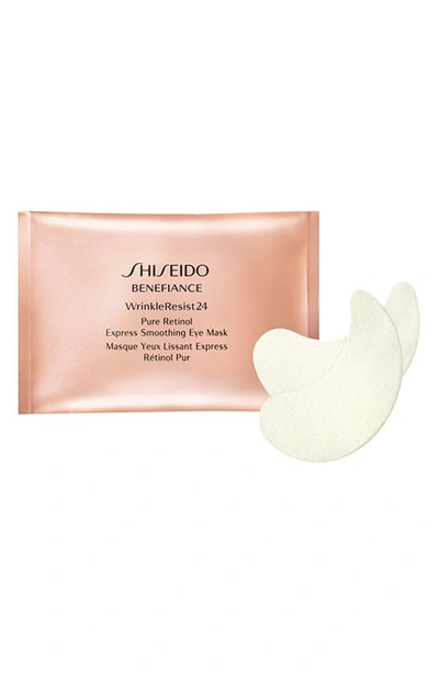 Shop Shiseido Benefiance Wrinkleresist24 Pure Retinol Express Smoothing Eye Mask