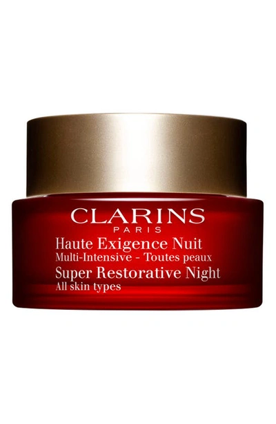 Shop Clarins Super Restorative Night Wear Cream, 1.69 oz