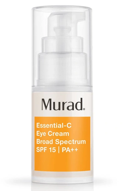 Shop Muradr Essential-c Eye Cream Broad Spectrum Spf 15 Pa+++, 0.5 oz