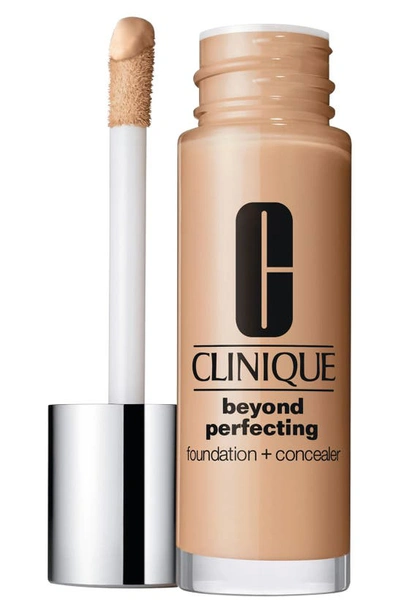 Shop Clinique Beyond Perfecting Foundation + Concealer In Cream Chamois