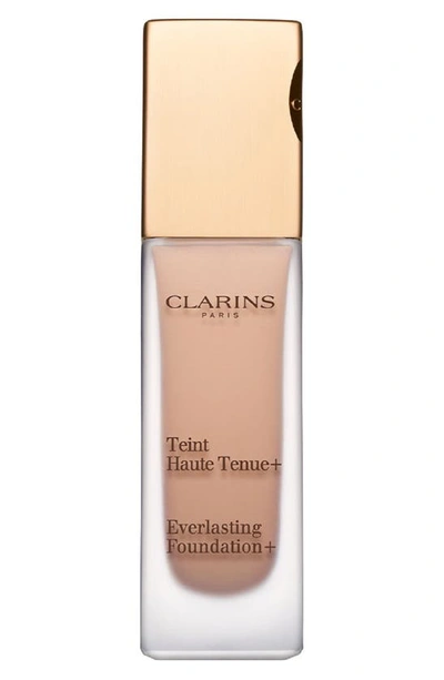 Shop Clarins Everlasting Foundation+ In Amber