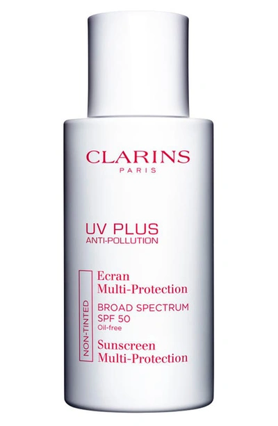 Shop Clarins Uv Plus Anti-pollution Broad Spectrum Spf 50 Sunscreen Multi-protection