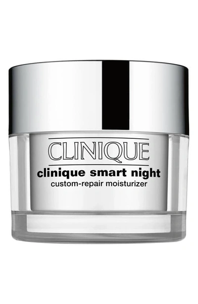 Shop Clinique Smart Night Custom-repair Moisturizer Cream In Combination Oily