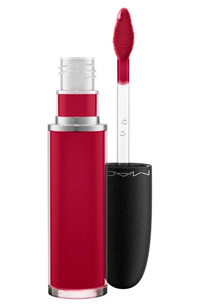 Shop Mac Cosmetics Retro Matte Liquid Lipcolour Lipstick In Dance With Me