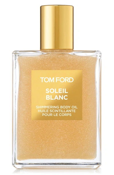 Shop Tom Ford Soleil Blanc Shimmering Body Oil In Gold