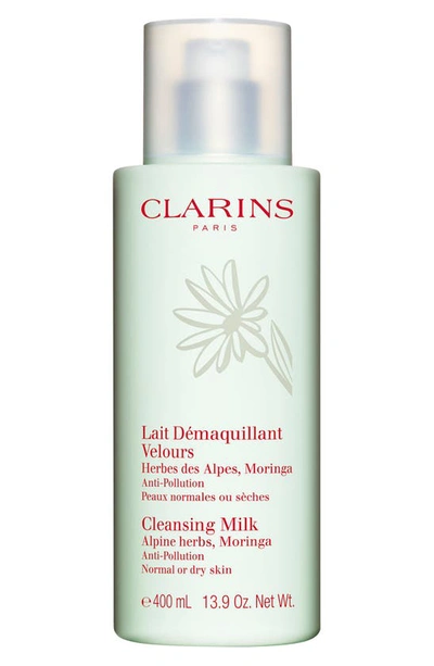 Shop Clarins Jumbo Size Cleansing Milk With Alpine Herbs & Moringa