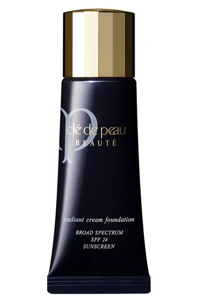 Shop Clé De Peau Beauté Radiant Cream Foundation Spf 24 In O20 - Light Ochre