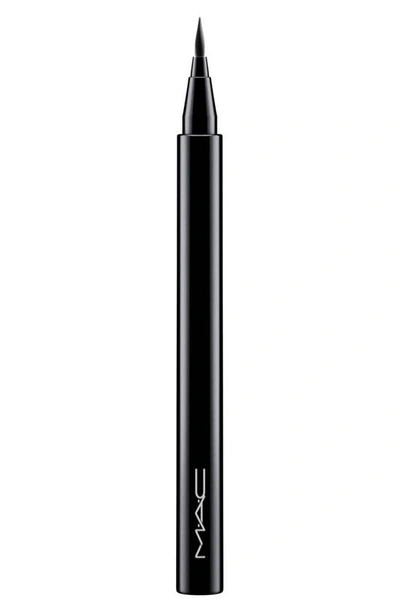 Shop Mac Cosmetics Mac Brushstroke Liquid Eyeliner In Brushblack