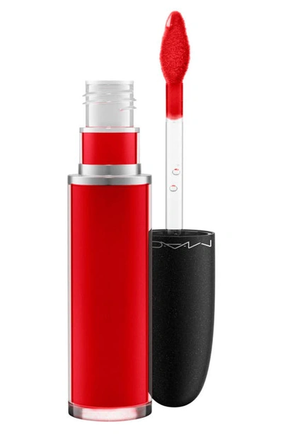Shop Mac Cosmetics Retro Matte Liquid Lipcolour Lipstick In Feels So Grand