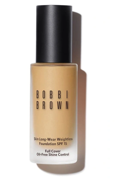 Shop Bobbi Brown Skin Long-wear Weightless Liquid Foundation With Broad Spectrum Spf 15 Sunscreen, 1 oz In N-032 Sand