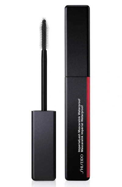 Shop Shiseido Imperiallash Waterproof Mascara Ink In Black