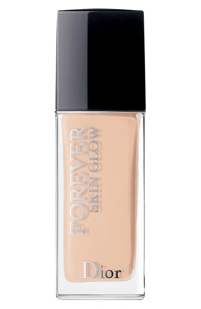 Shop Dior Forever Skin Glow 24-hour Foundation Spf 35 In 1 Cool Rosy
