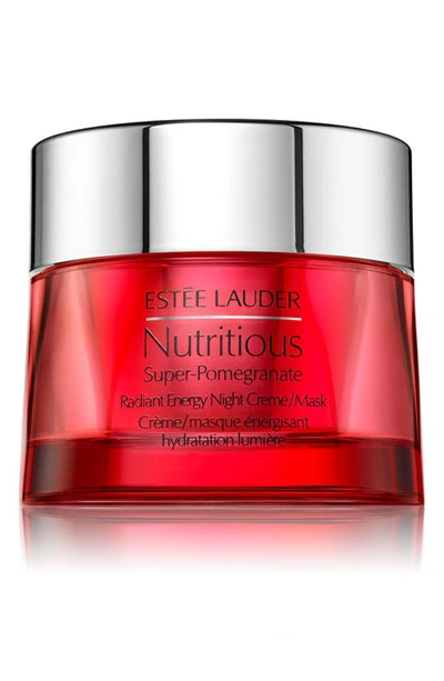 Shop Estée Lauder Nutritious Super-pomegranate Radiant Energy Night Crème Mask