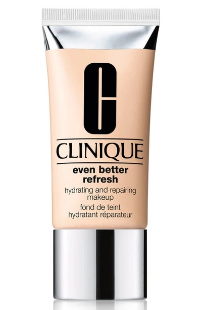 Shop Clinique Even Better Refresh Hydrating And Repairing Makeup Foundation In 10 Alabaster