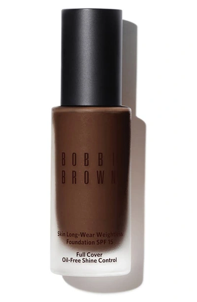 Shop Bobbi Brown Skin Long-wear Weightless Liquid Foundation With Broad Spectrum Spf 15 Sunscreen, 1 oz In C-106 Cool Chestnut