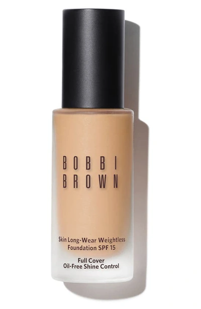 Shop Bobbi Brown Skin Long-wear Weightless Liquid Foundation With Broad Spectrum Spf 15 Sunscreen, 1 oz In N-030 Neutral Sand