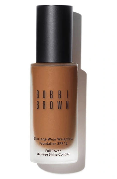 Shop Bobbi Brown Skin Long-wear Weightless Liquid Foundation With Broad Spectrum Spf 15 Sunscreen, 1 oz In C-076 Cool Golden