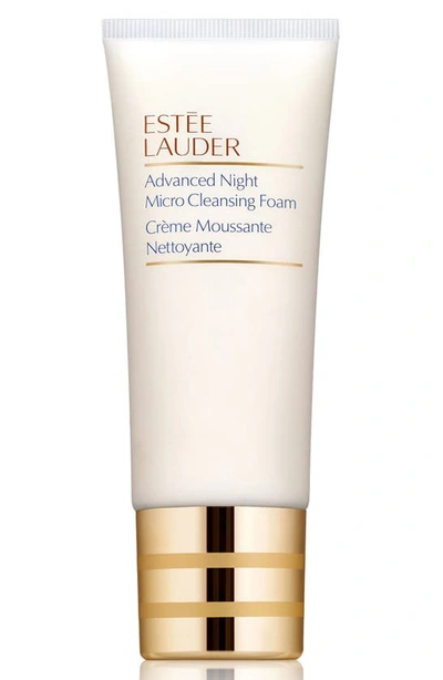 Shop Estée Lauder Advanced Night Micro Cleansing Foam Face Cleanser, 3.4 oz