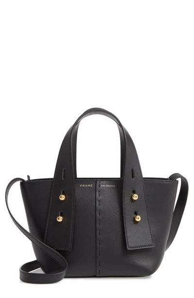 Shop Frame Les Second Mini Crossbody Bag In Noir