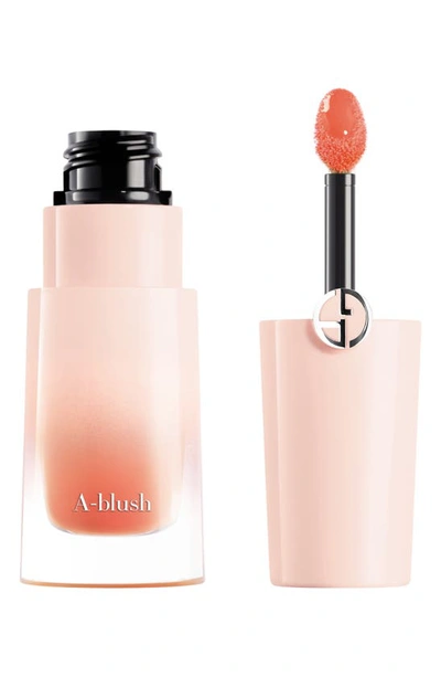 Shop Giorgio Armani A-blush Liquid Blush In 30 / Peach